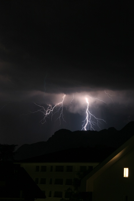 Orage depuis balcon - 017